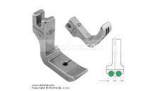 Pätka na všívanie kedru pre šijacie stroje, obojstranná 1.6mm P69D1/16 [36069DG 1/16]